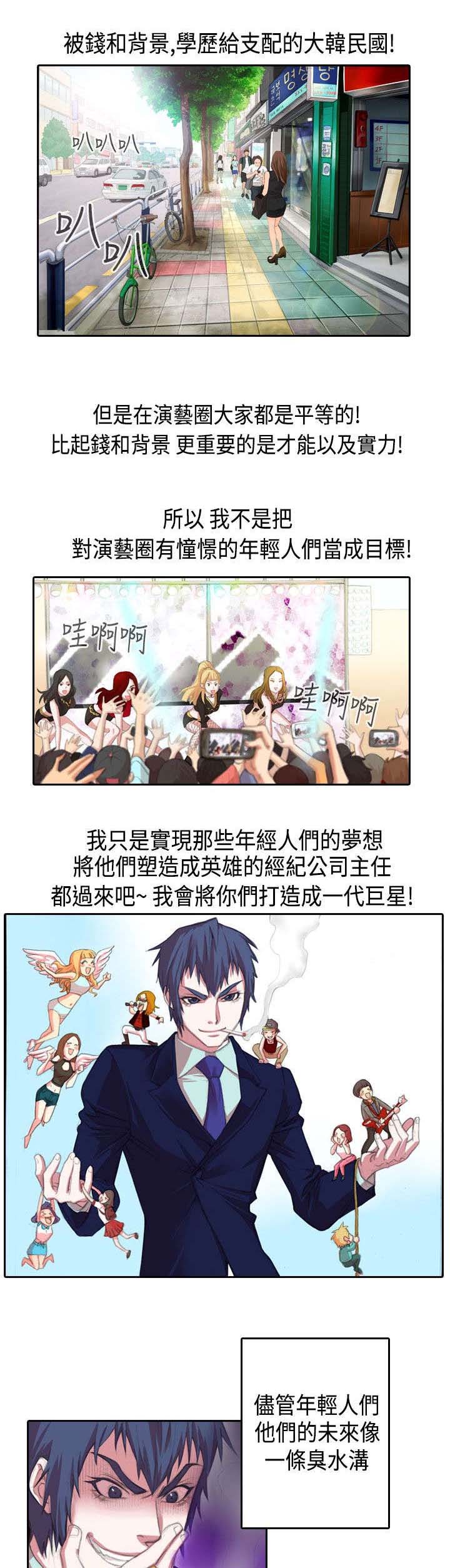 打造女团漫画,第1章：开始1图