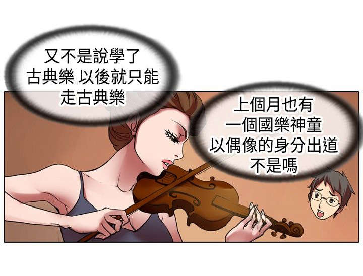 打造女团漫画,第12章：飞翔1图