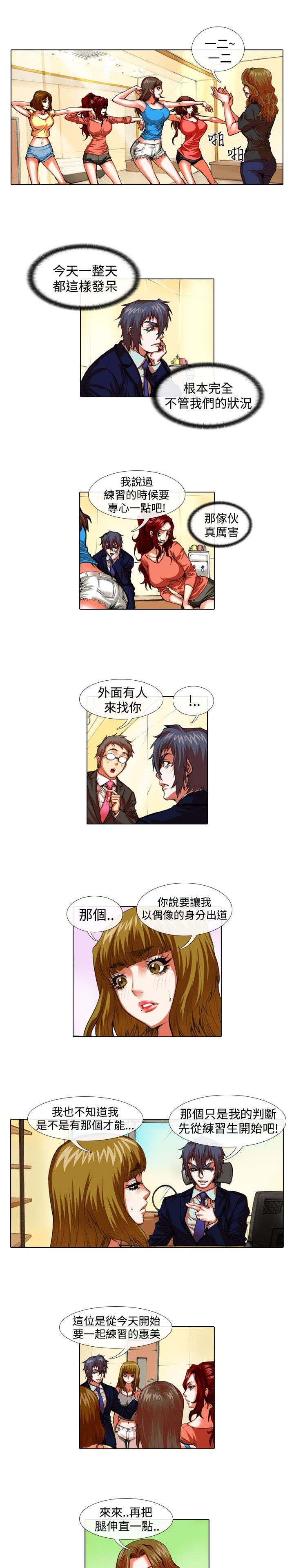打造女团漫画,第25章：上门2图