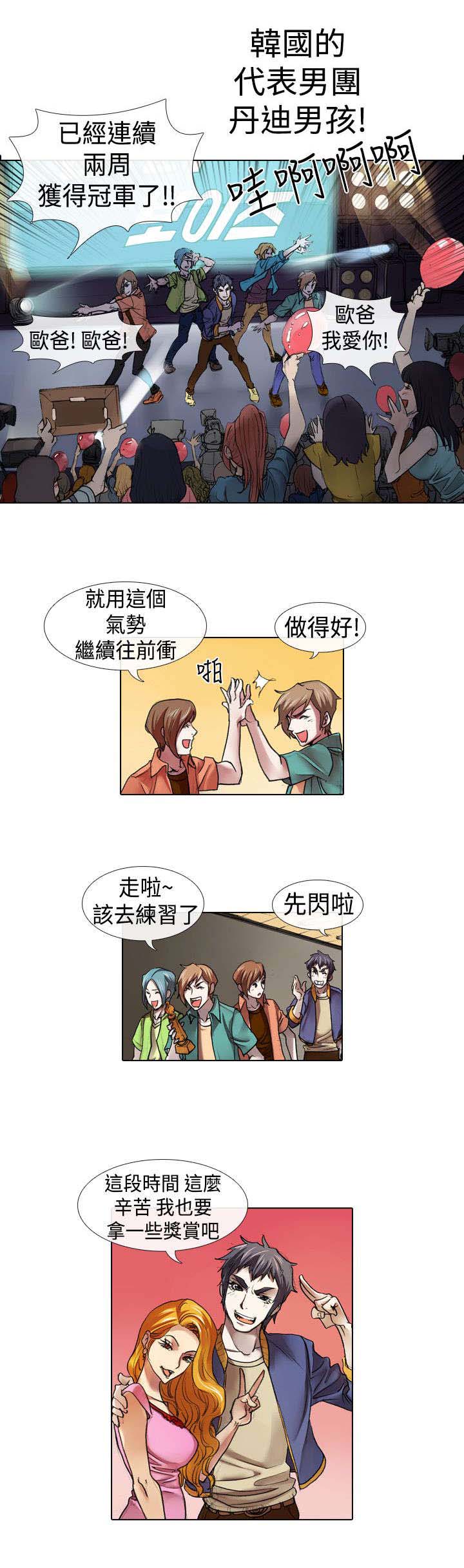 打造女团漫画,第10章：过往2图