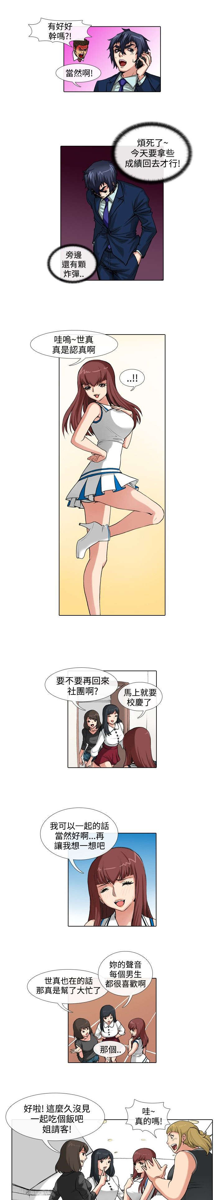 打造女团漫画,第29章：刺激1图