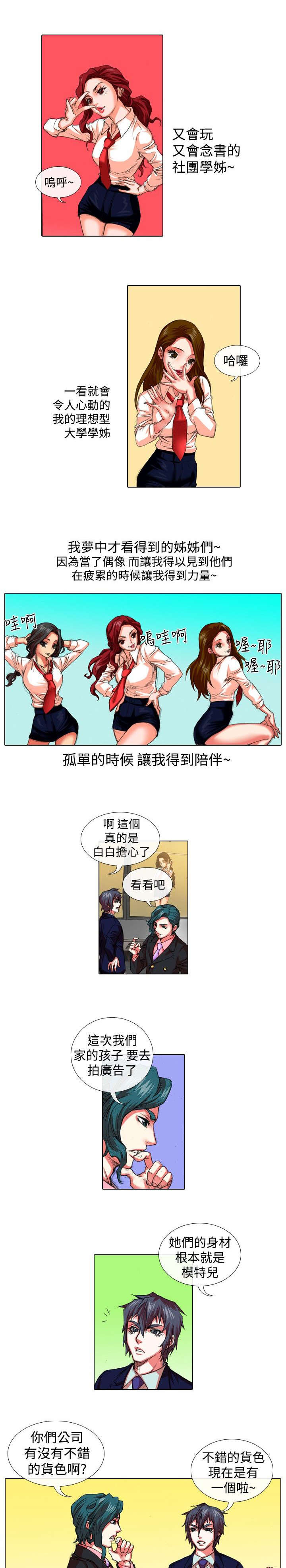 打造女团漫画,第16章：试镜1图
