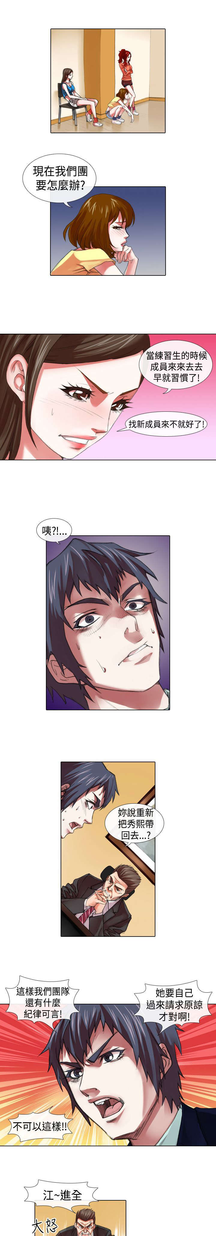 打造女团漫画,第8章：兜风1图