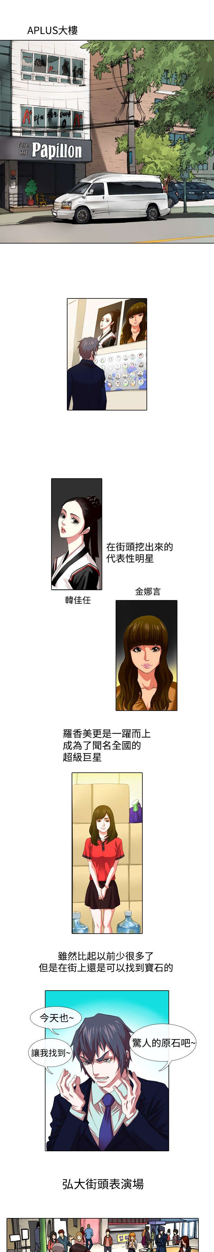 打造女团漫画,第32章：原石1图