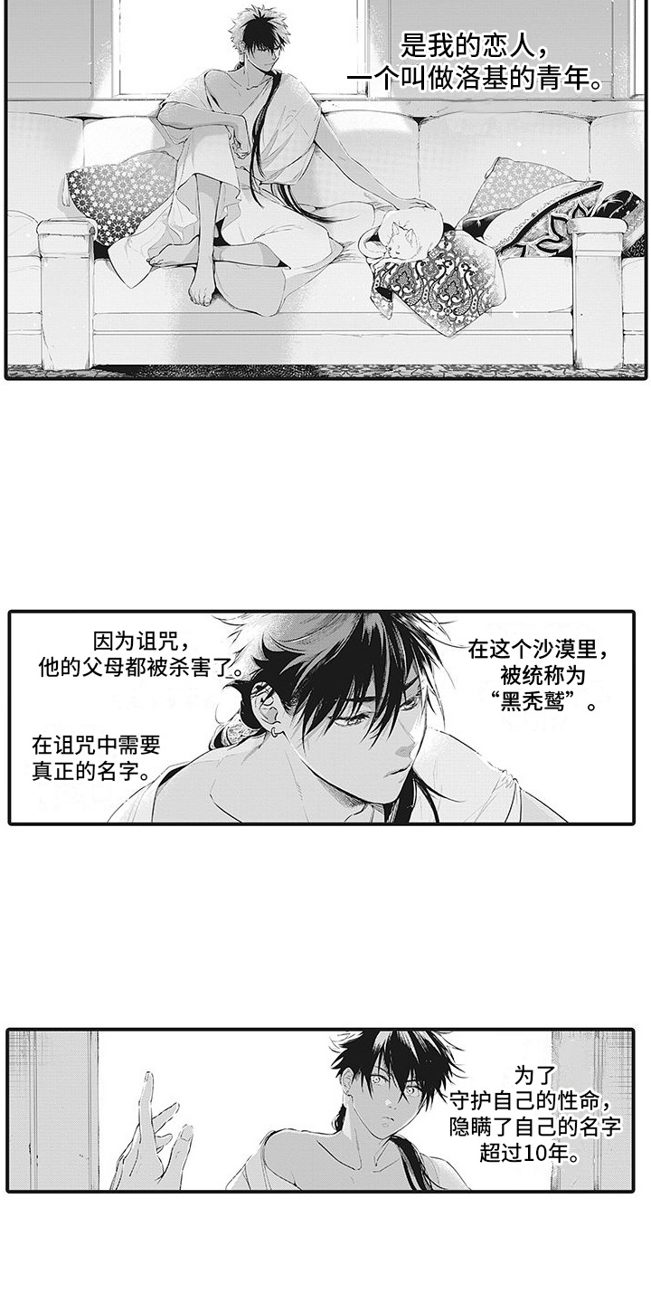 撒哈拉的故事三毛照片漫画,第1话2图