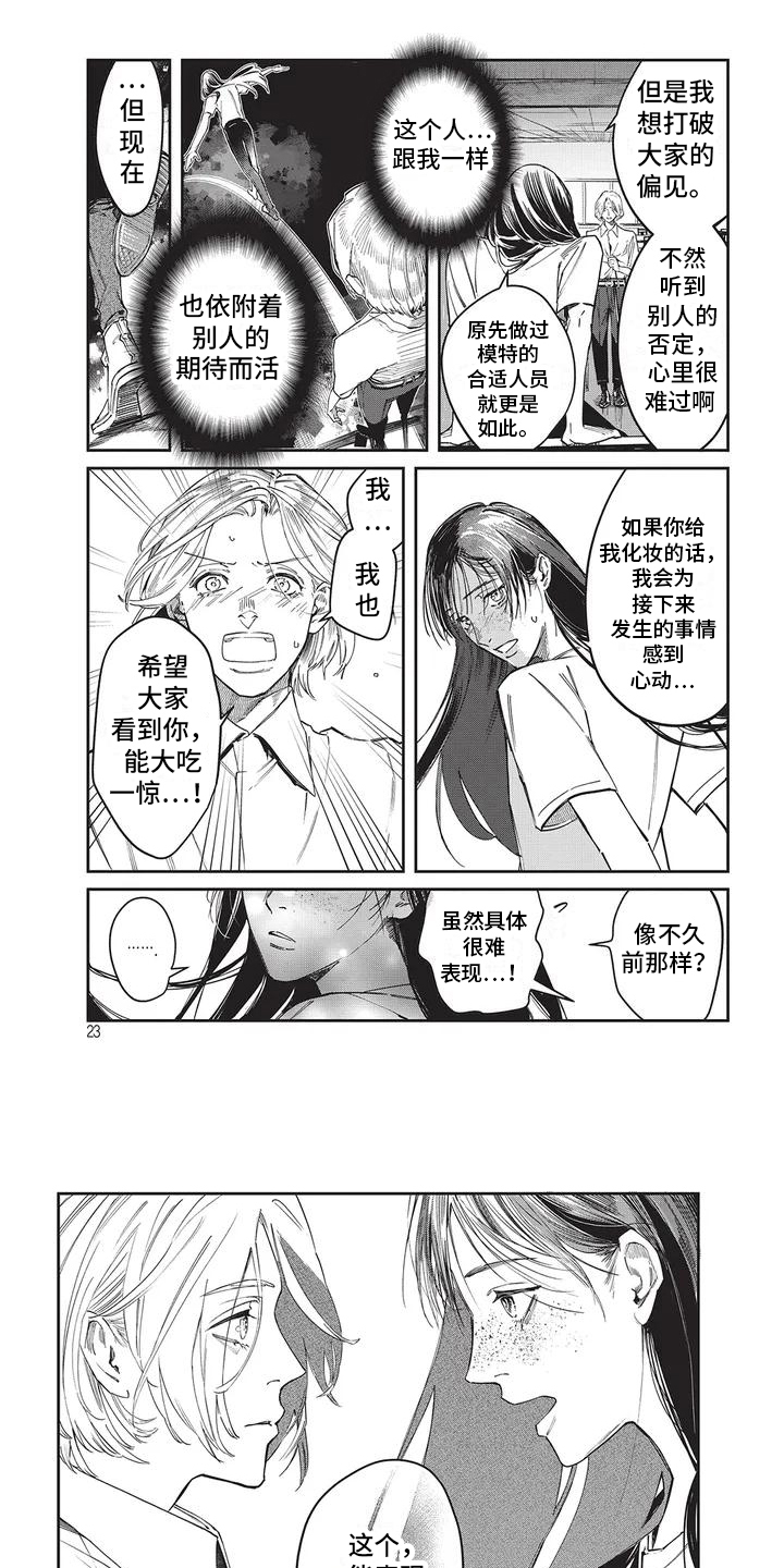 妆颜美睫美甲漫画,第3话1图