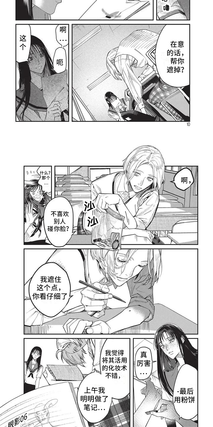 妆颜美化妆学校学费漫画,第1话1图