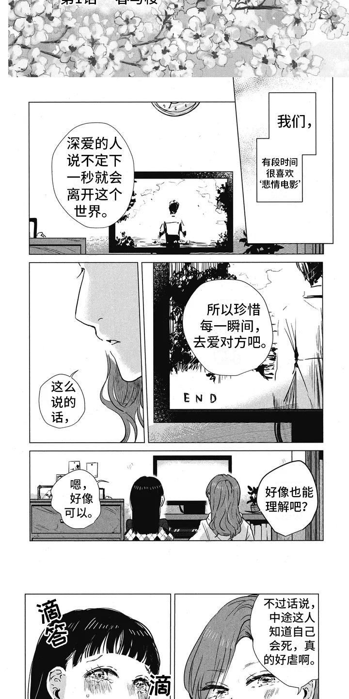 樱花盛开的武大漫画,第1话1图