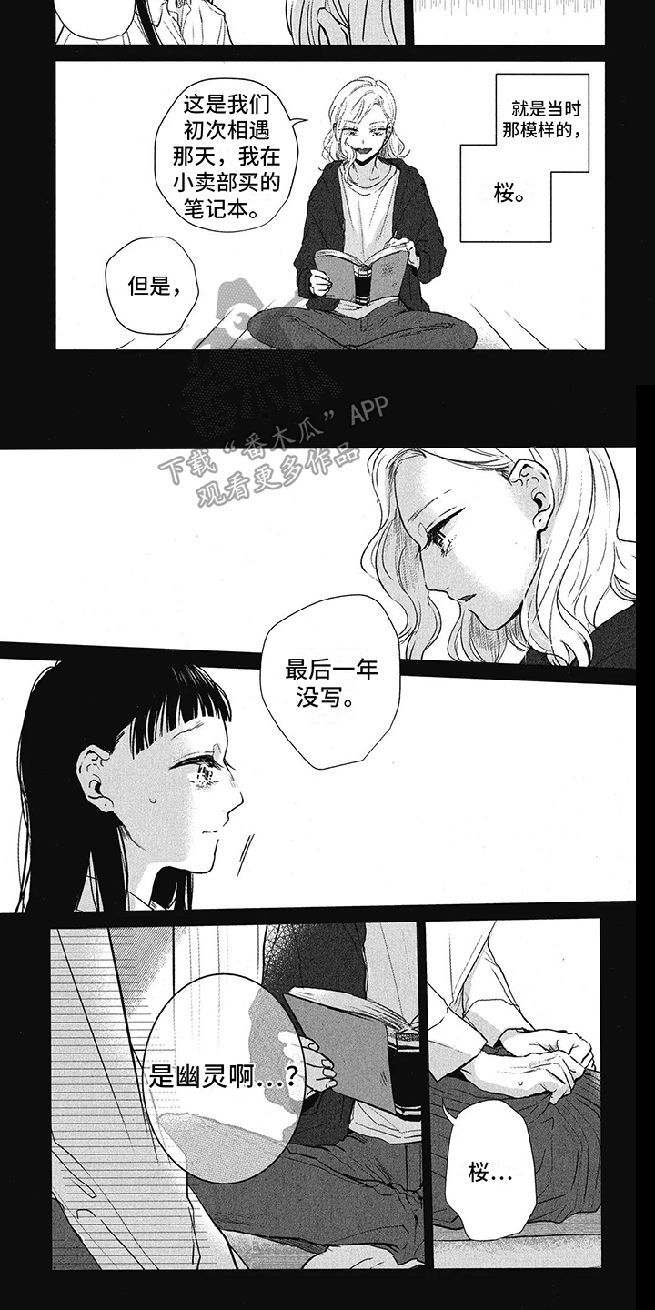 樱花盛开的词语漫画,第6话1图