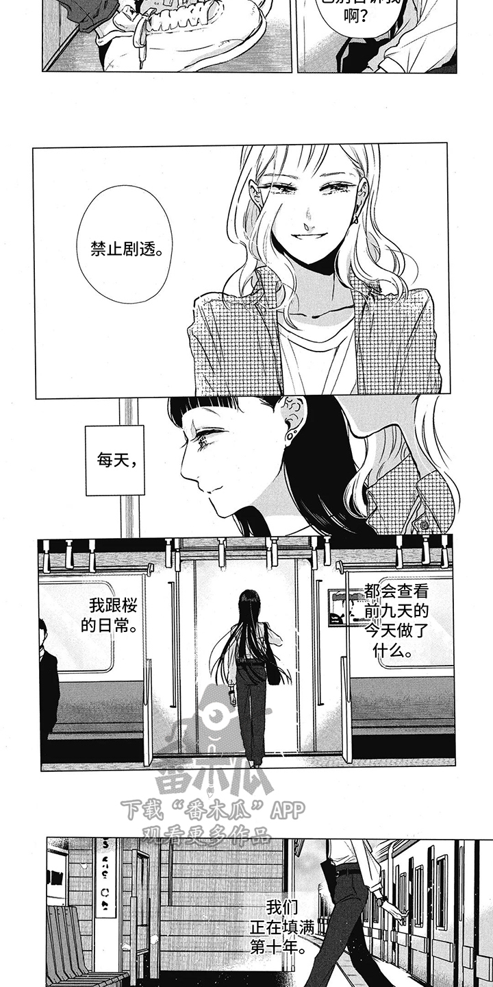 樱花盛开的街道拼图漫画,第11话1图