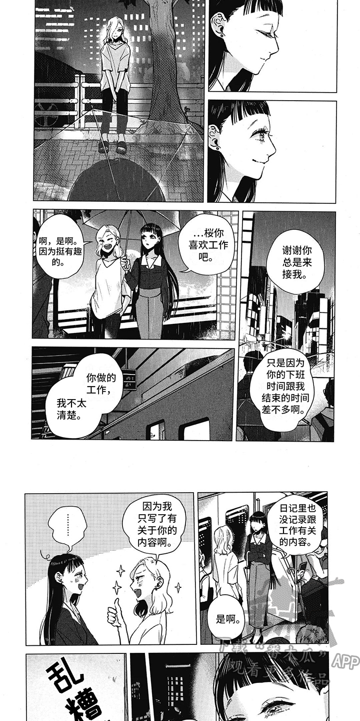 樱花盛开的样子图片漫画,第15话2图