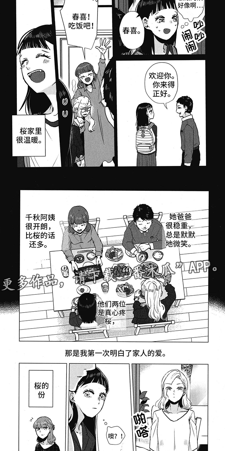 樱花盛开的颜色漫画,第14话2图