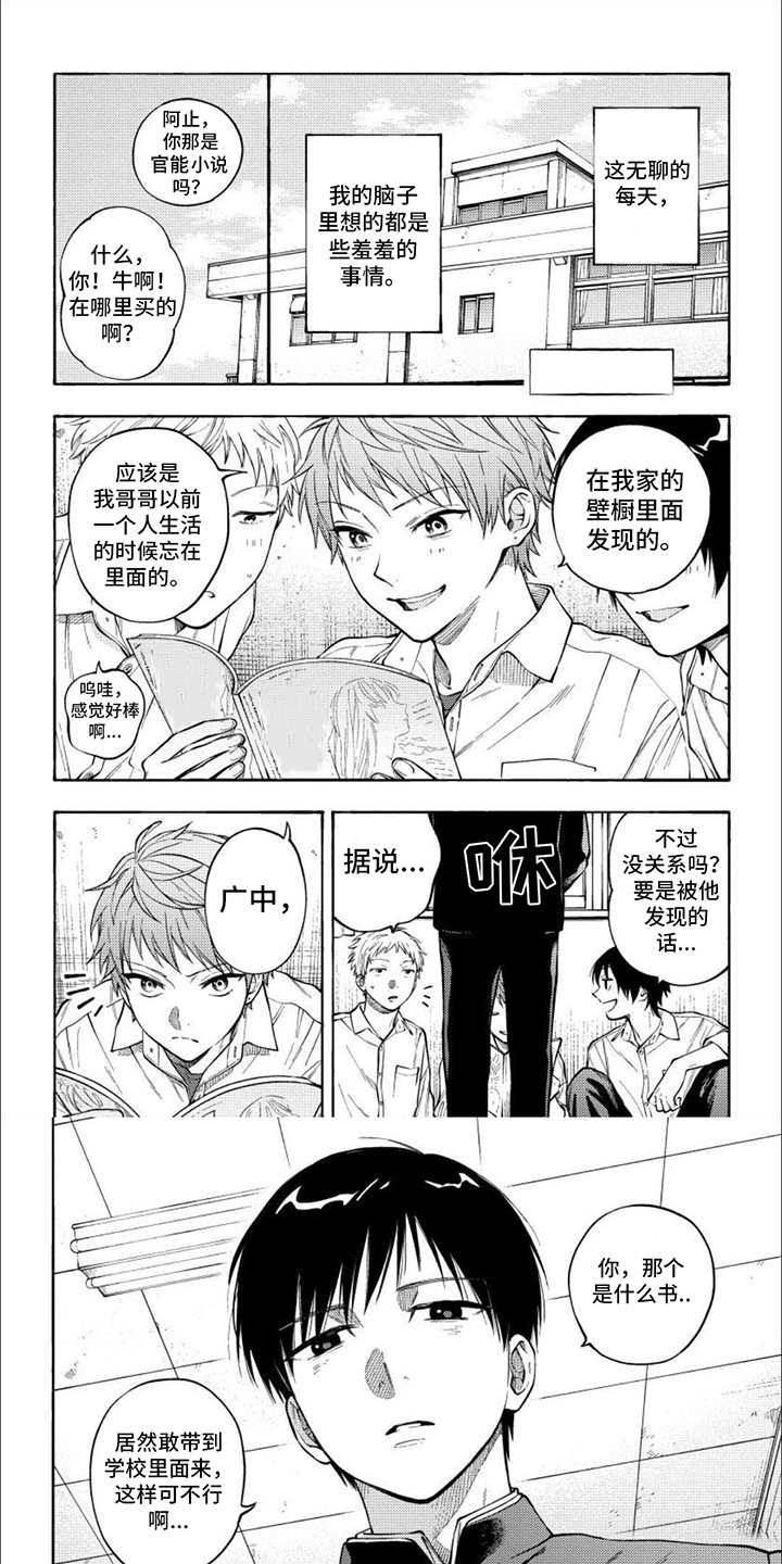 坦率的用英语怎么说漫画,第1话1图