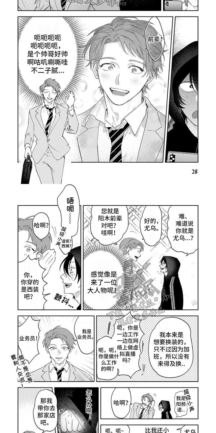 前辈带带我漫画,第4话2图