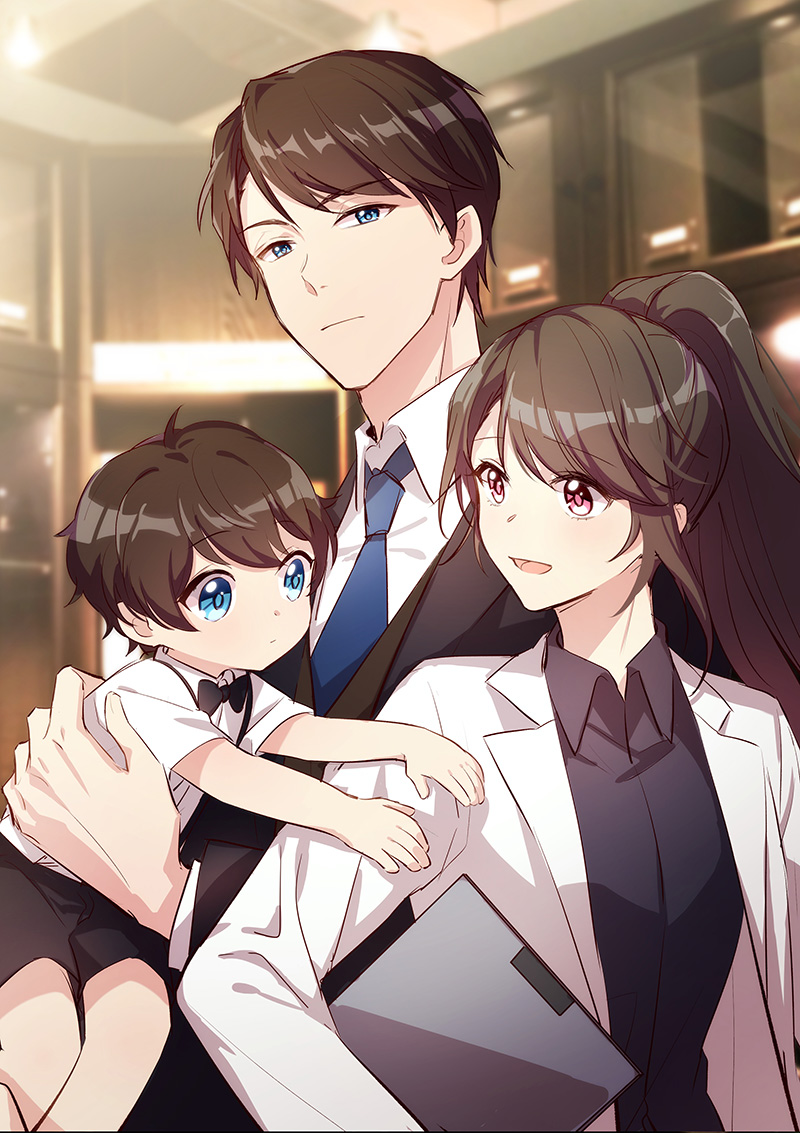 贺少的闪婚暖妻漫画,第102章：小宝说话了！1图