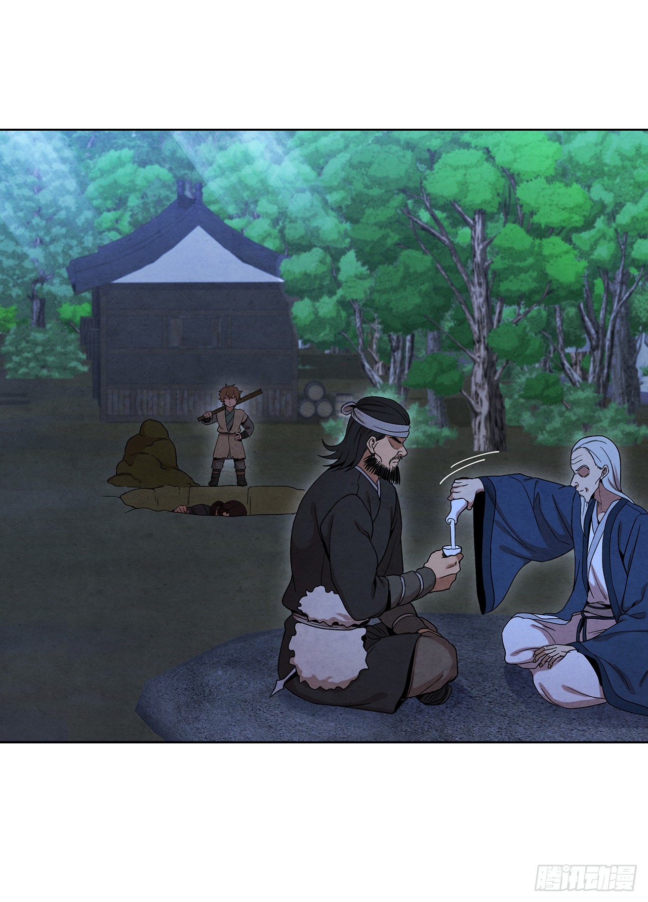 大师兄漫画,50.刺客的反击2图