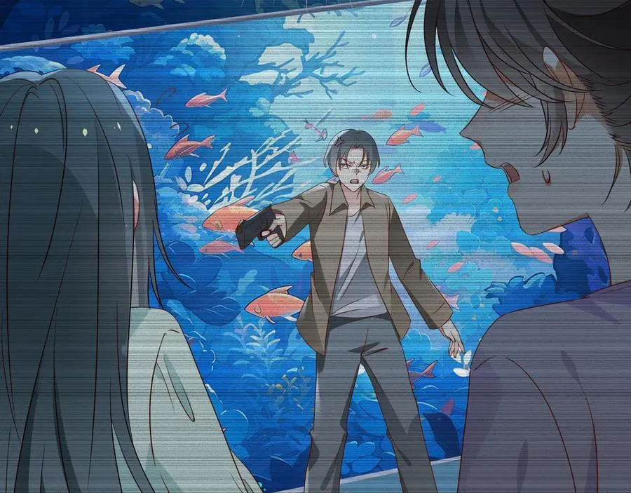 白月光女主总想独占我漫画全集漫画,第126话 水族馆下2图