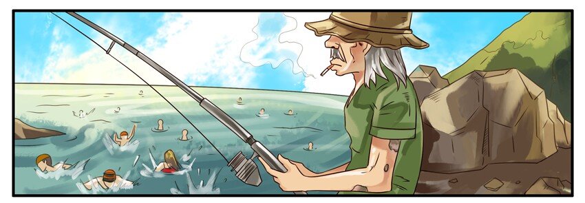 杀手古德漫画,379 钓鱼2图