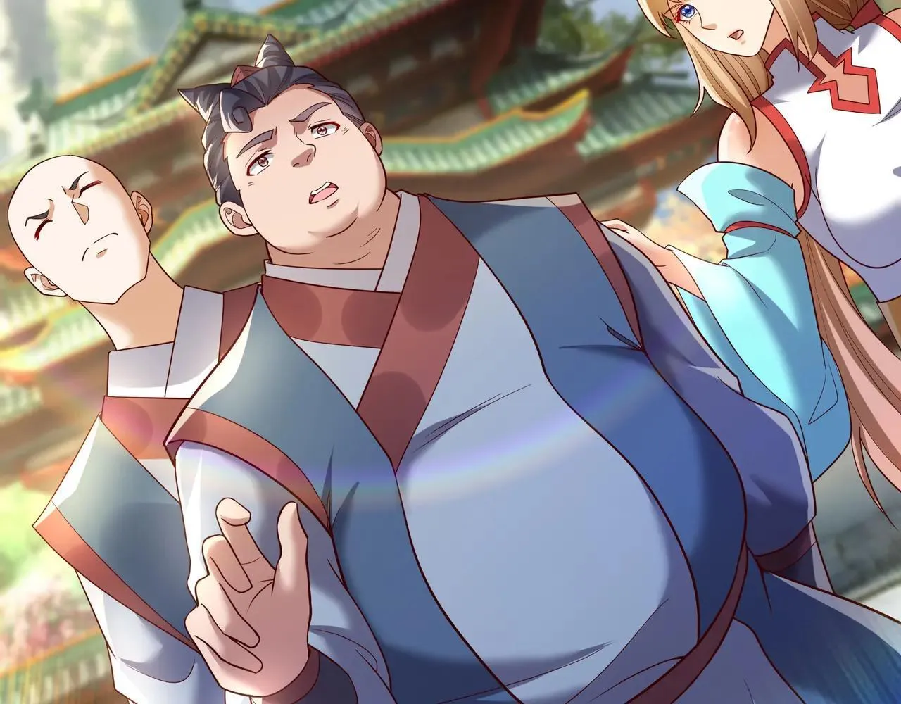开局上交太古仙药，我吓坏圣主漫画,85 我是你爹2图