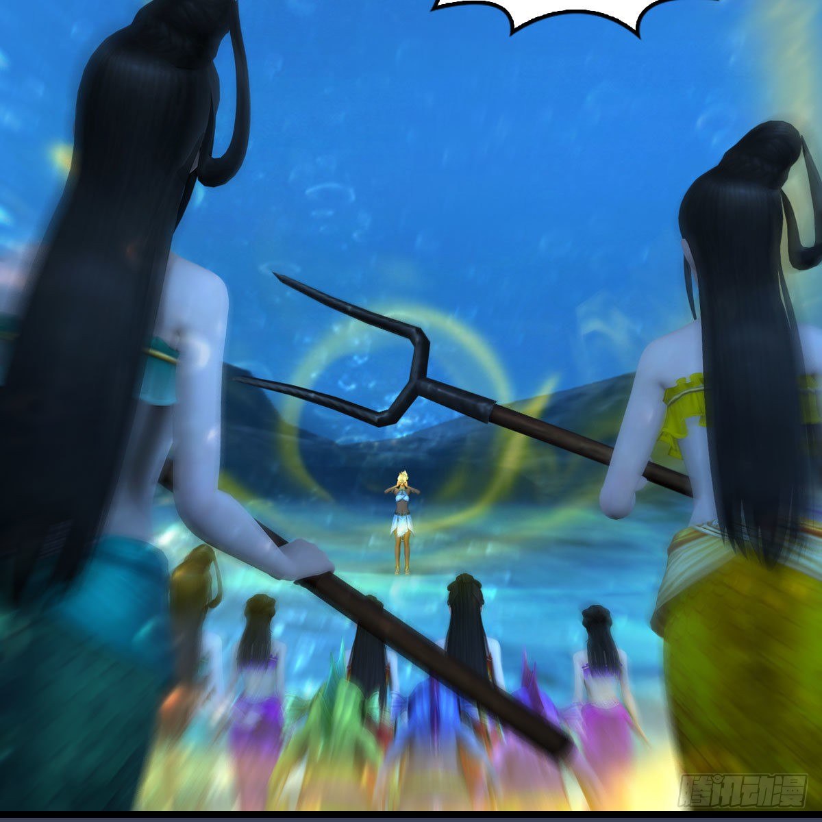 堕玄师漫画,第555话：海族之战1图