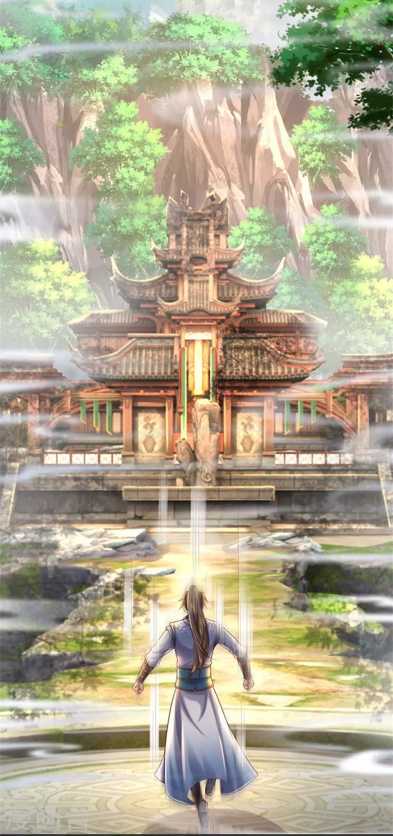 逆天剑神漫画,第576话 千秋病逝，夜雨即位2图