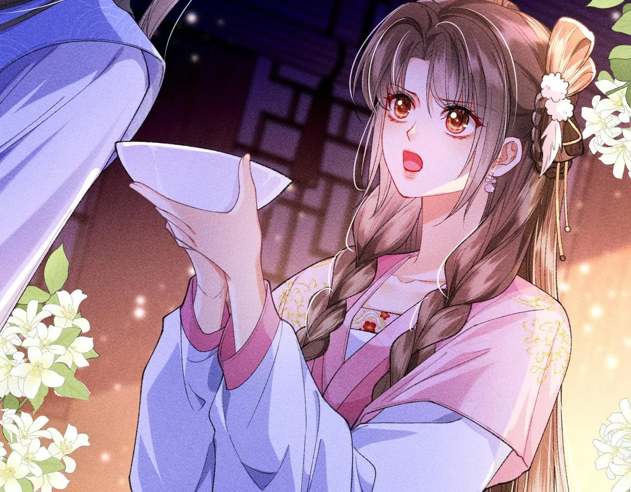 女配不想让主角分手txt下载漫画,第17话 反派和女主暧昧？2图