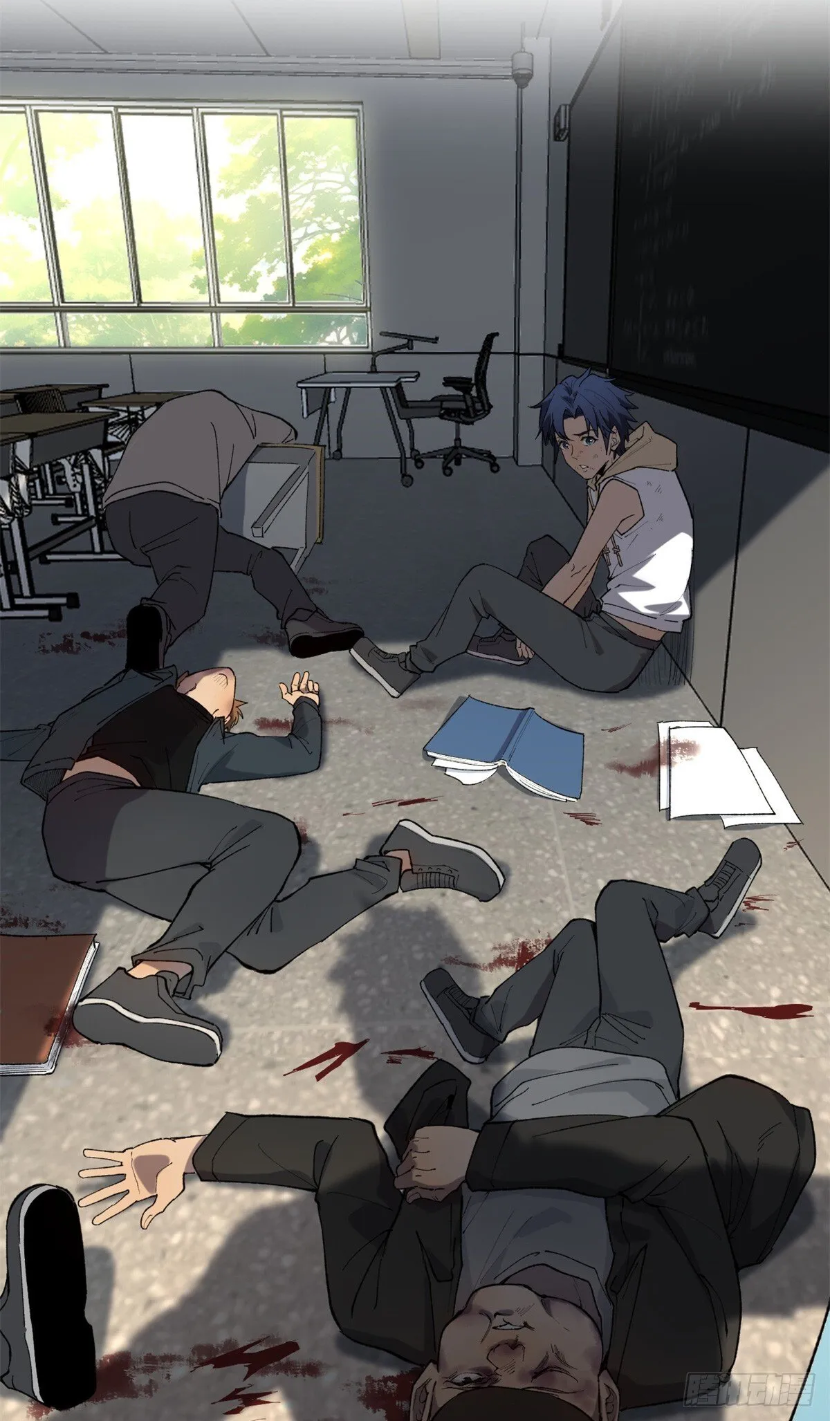 万界守门人故事和诸界末日在线有什么关系漫画,11 老师他们霸凌我2图