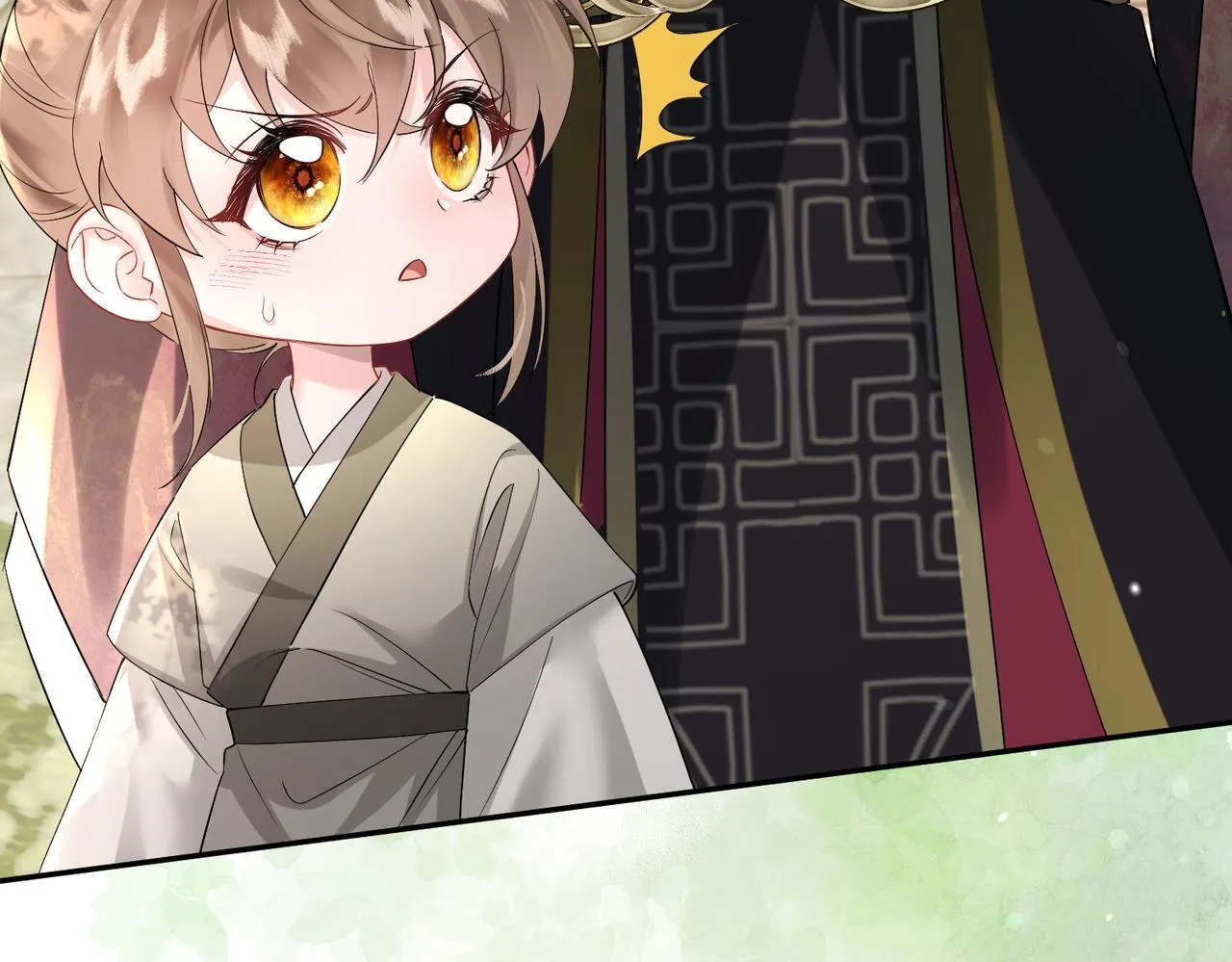 暴君一家靠听她心声续命漫画,第2话 难道是妖孽？2图