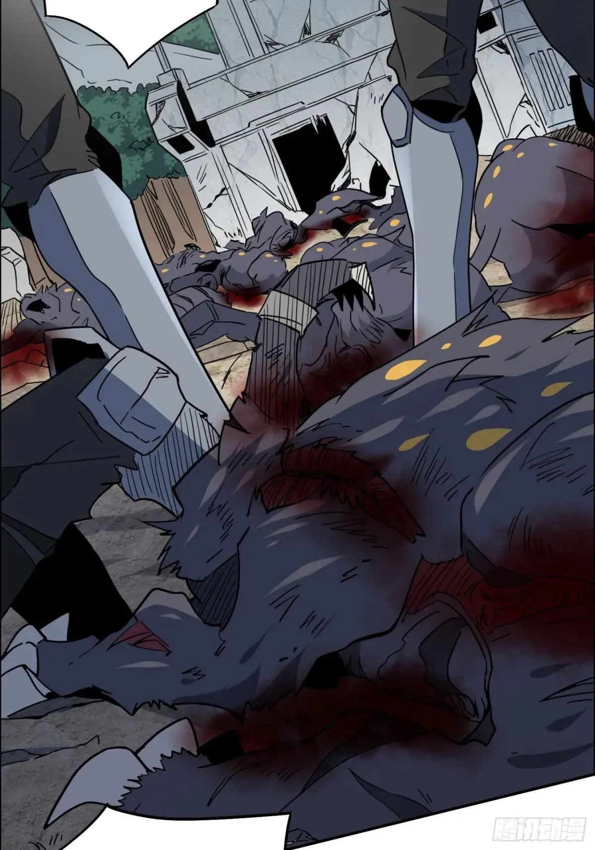 孟超传说漫画,第240话 惊现猿人！2图