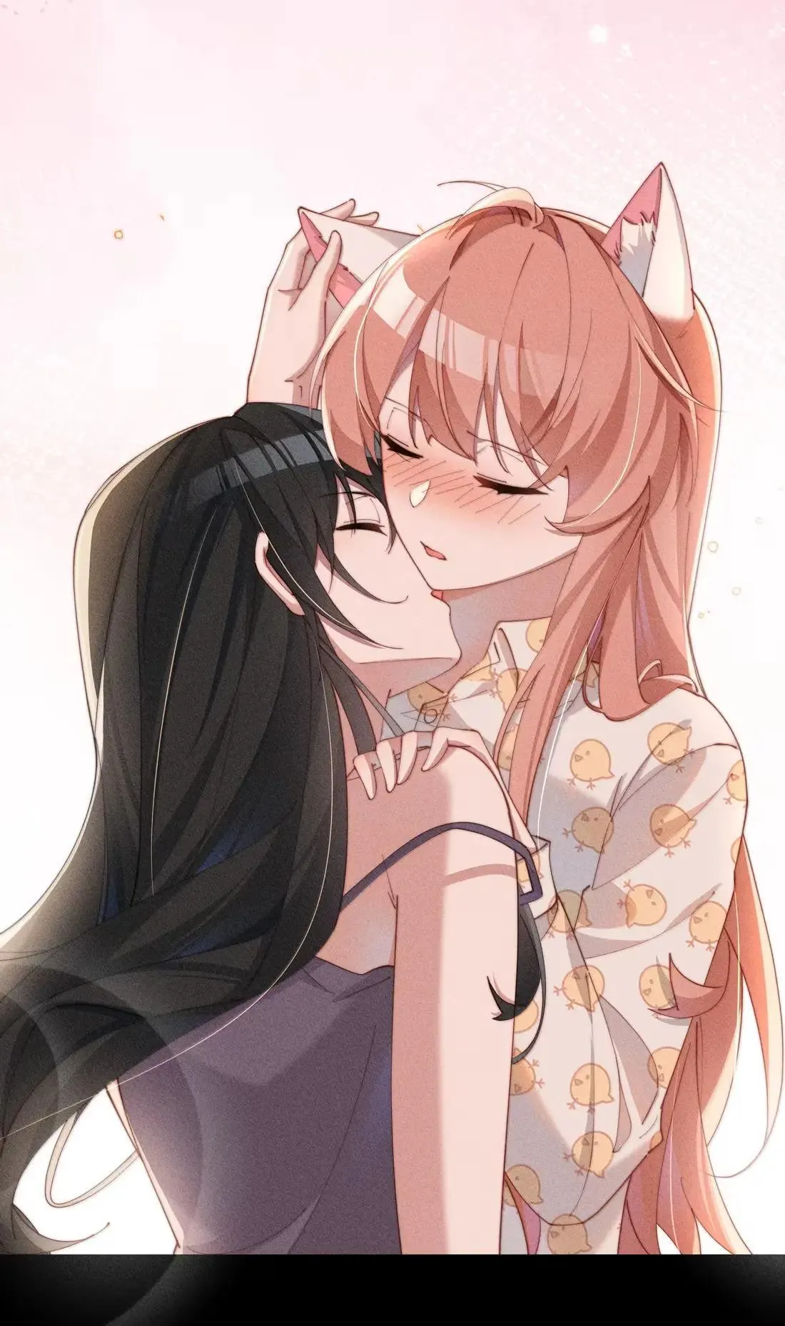 身为恶役女配的我养成病娇女主很正常吧？！漫画,073 兴奋过头了2图