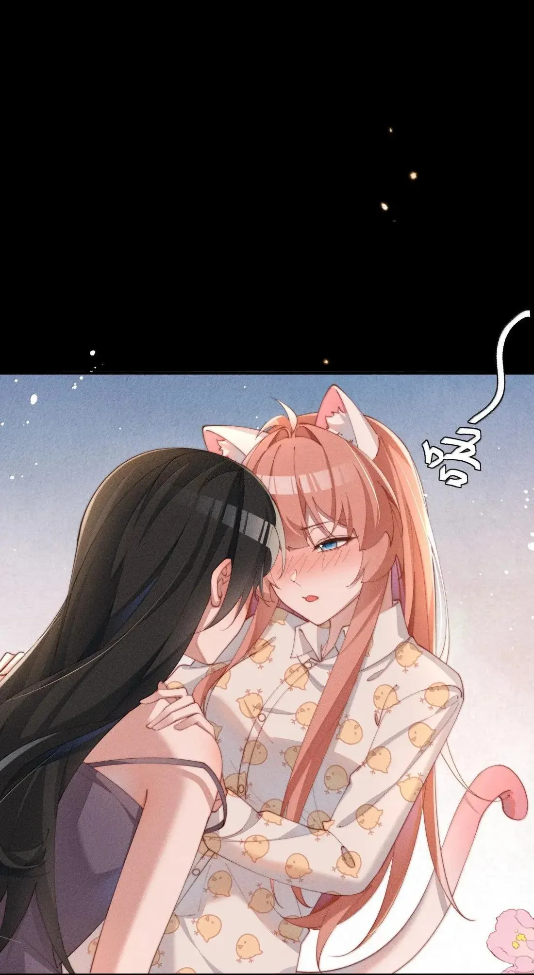 身为恶役女配的我养成病娇女主很正常吧？！漫画,073 兴奋过头了2图