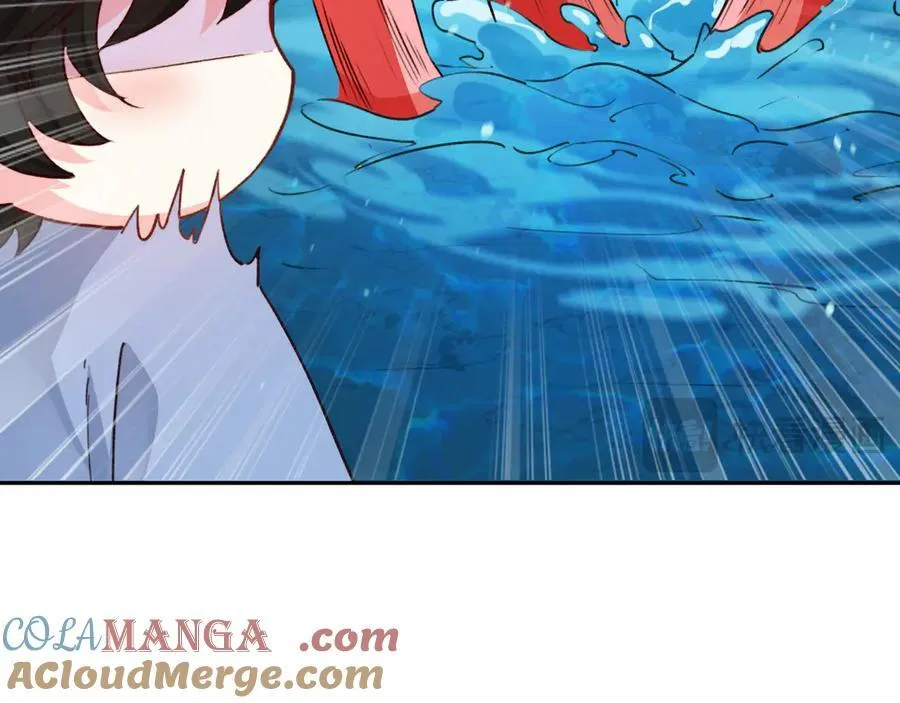 人鱼陷落的作者是谁漫画,Q版小剧场幼儿园篇：小鱼贪吃~1图