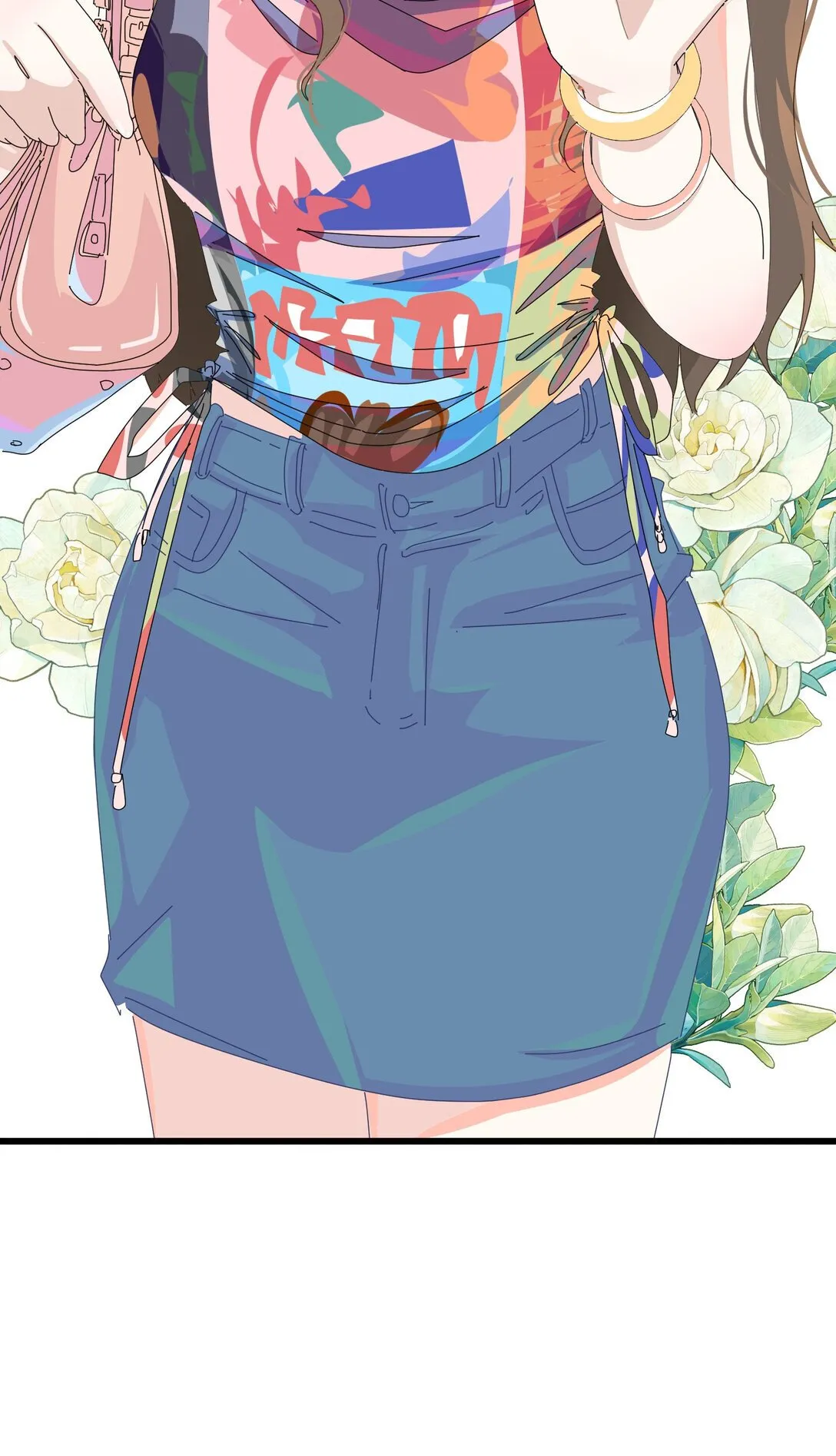 潮夏装休闲套装漫画,002 我是姐姐1图