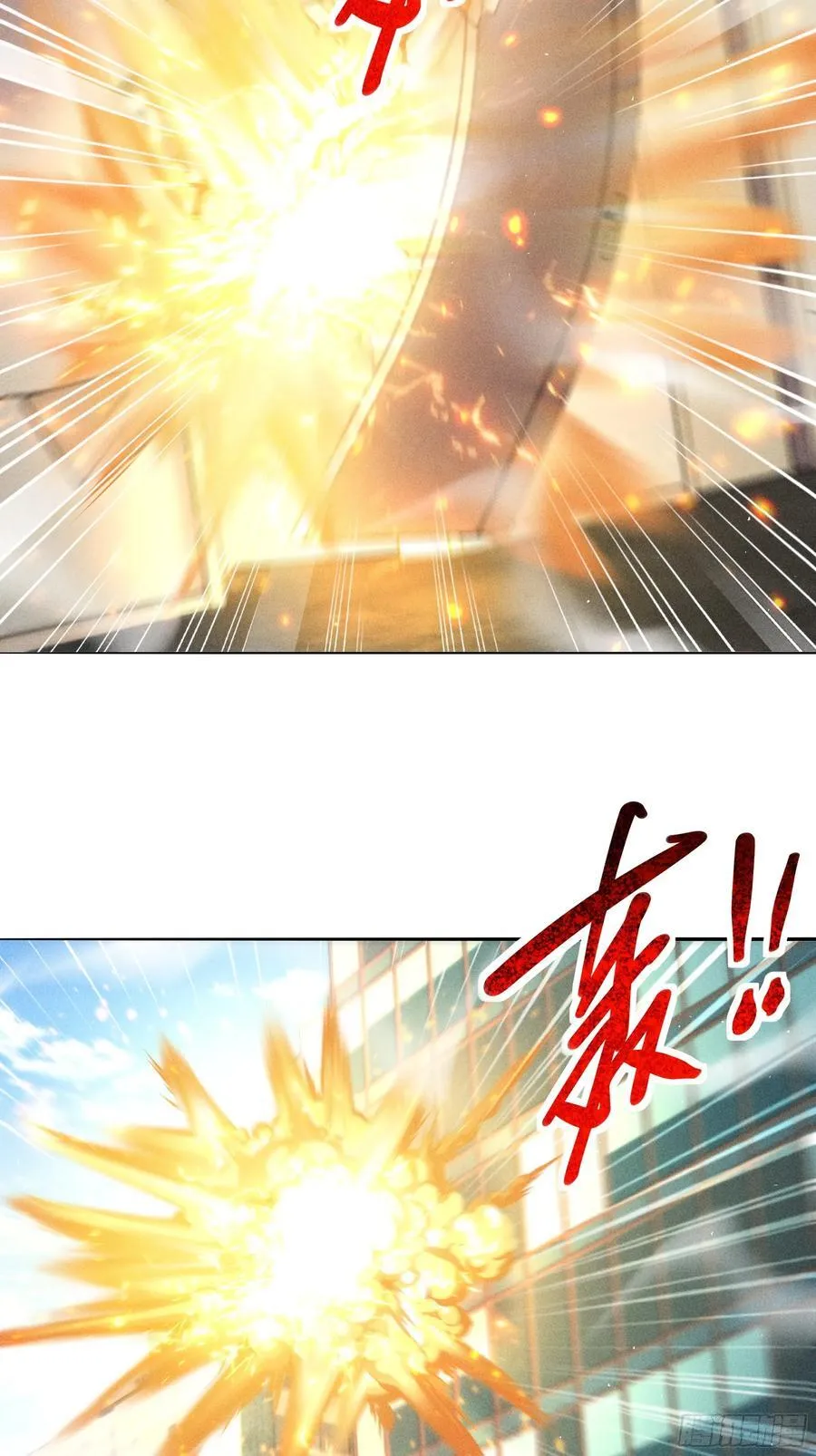 我主宰了灵气复苏36漫画,130 爆炸了1图