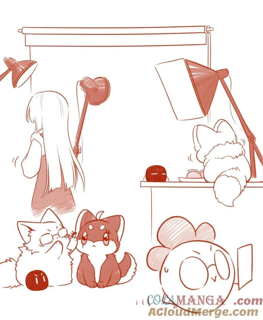 我的食物看起来很可爱漫画,小剧场 新年拍摄现场（衍生周边上线！！）1图