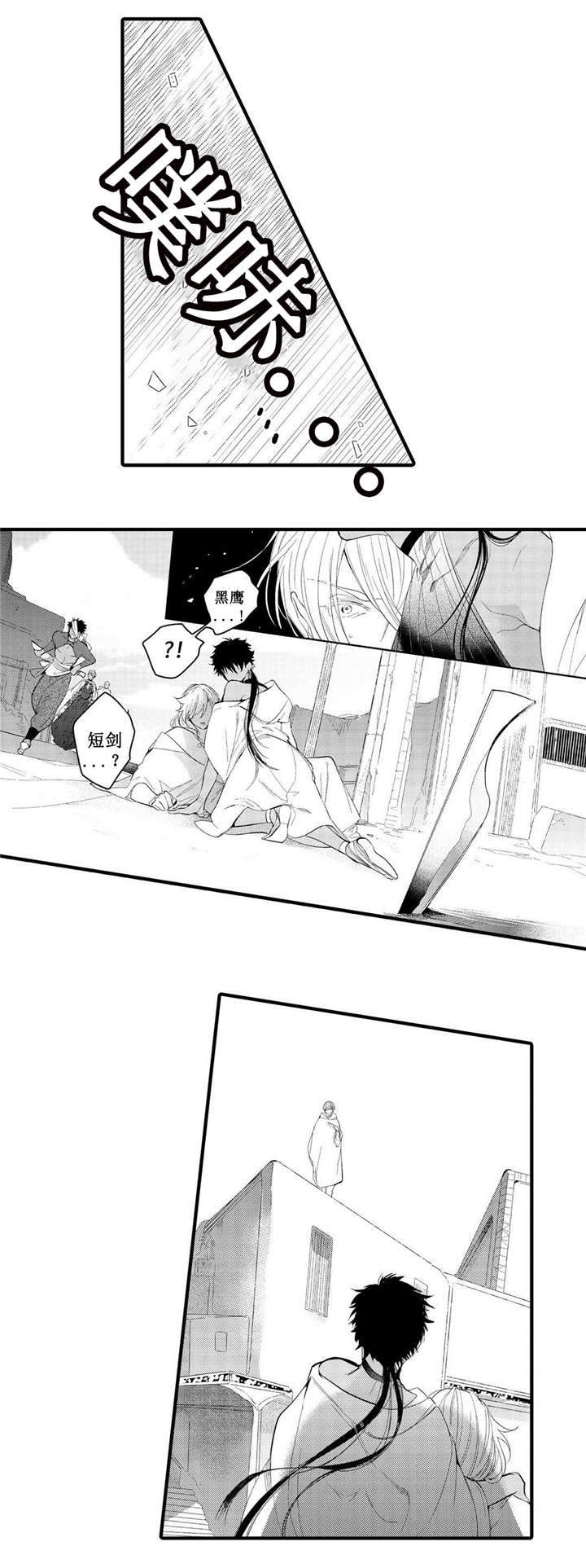 撒哈拉沙漠的黑鹰漫画,第9话2图