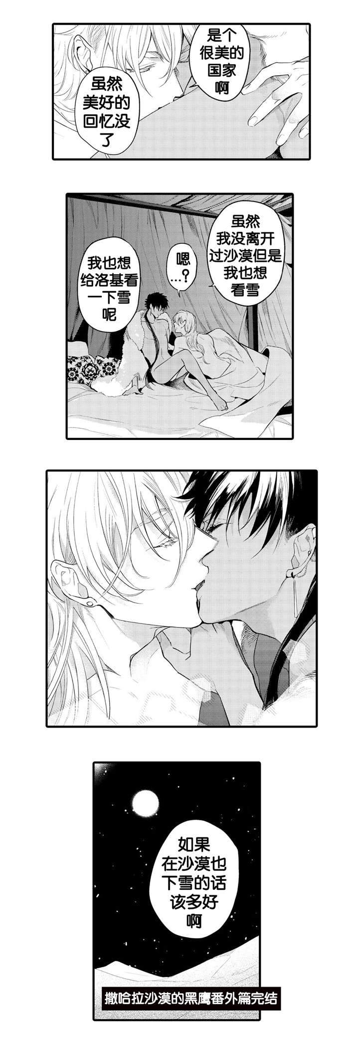 撒哈拉沙漠的黑鹰漫画,第11话2图