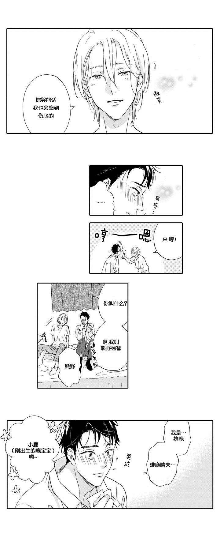 家有小鹿漫画,第2话2图