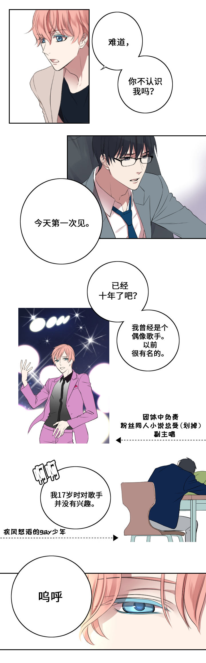 real love dog/昼夜契约漫画,第2话1图
