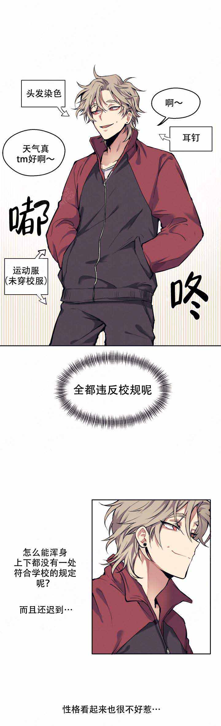 告诉我你的名字的英语漫画,第2话1图