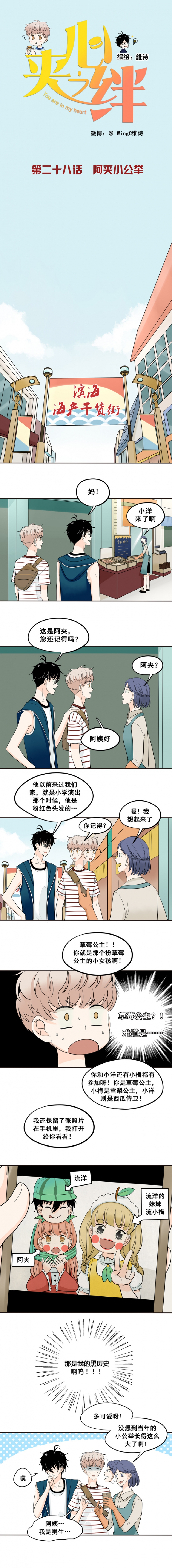 夹心之绊59话漫画,第28话1图