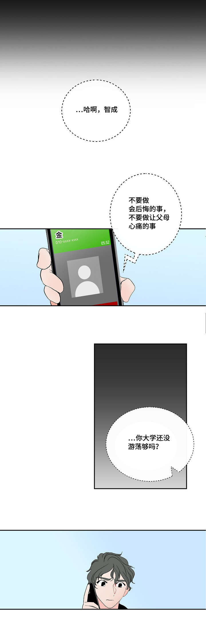 一个坏习惯的坏处漫画,第6话1图